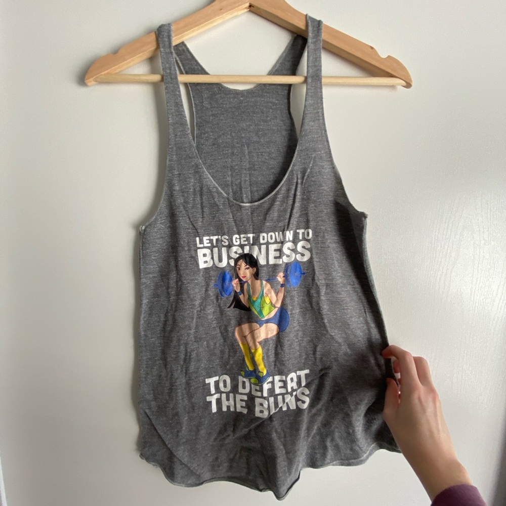 Disney workout tank